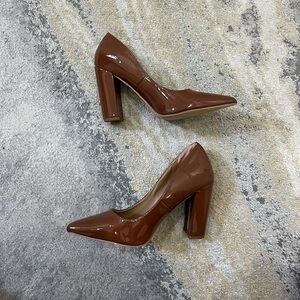 Madden Girl Brown Block Heels
